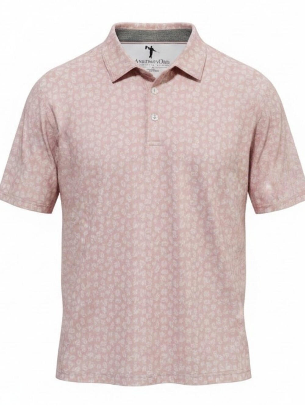Anderson Ord Men's Poly Blend Performance Wicking Polo Elevated Sport Size L